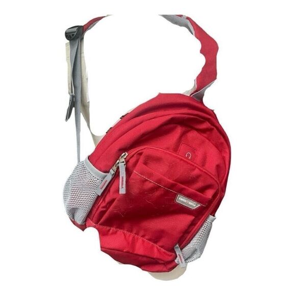 Swiss Gear 2310 Airflow Red Backpack Laptop Bag EUC - Picture 2 of 9